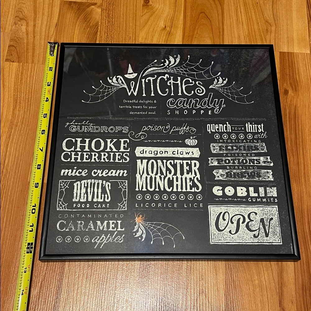 Witches Candy Shoppe Framed Wall Art - Picture 2 of 3